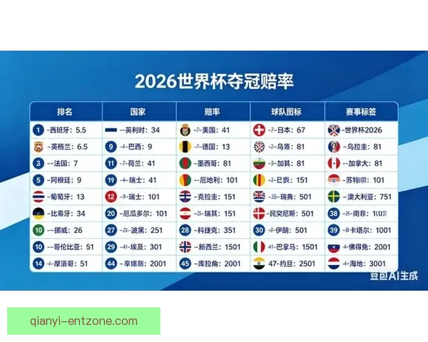 世界杯足球竞猜赔率解析 揭示赛前热度与球队表现的深度关系 世界杯足球竞猜赔率解析 揭示赛前热度与球队表现的深度关系